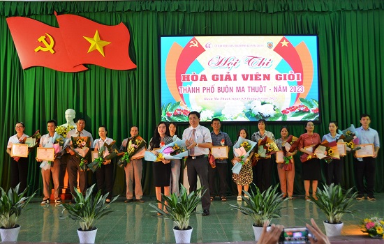 Hội thi “Hòa giải viên giỏi thành phố Buôn Ma Thuột” năm 2023